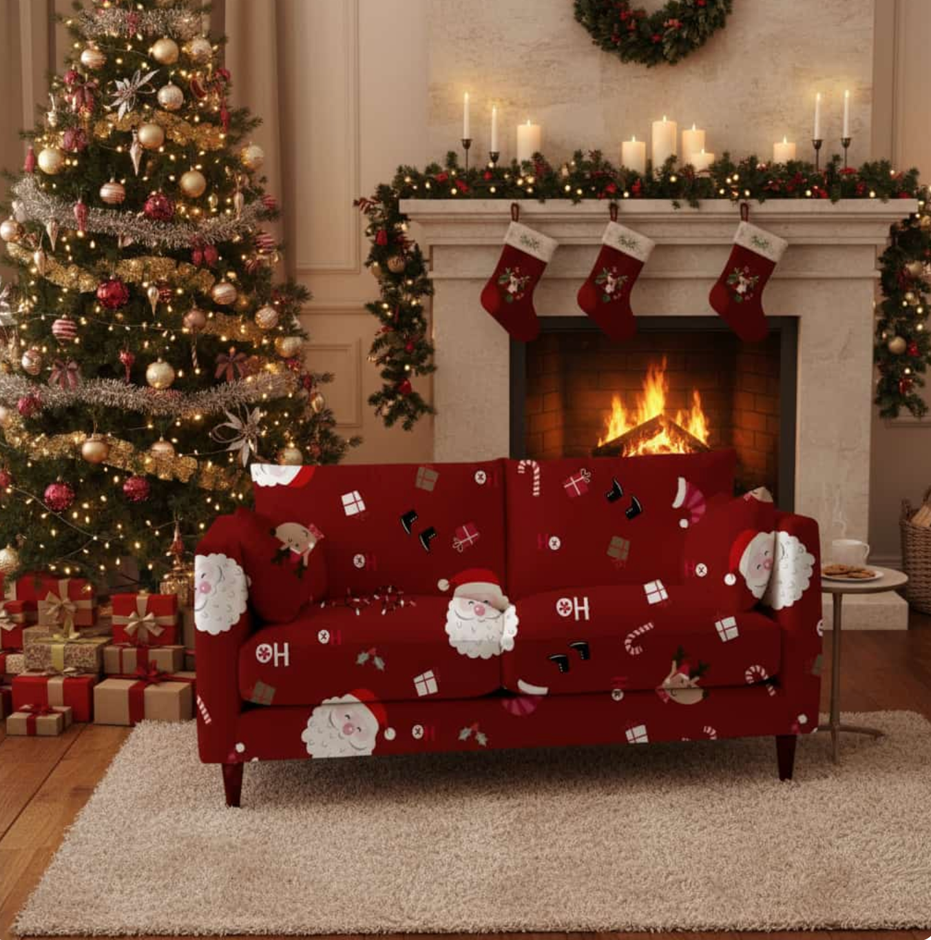 🎄FUNDA NAVIDEÑA PREMIUN