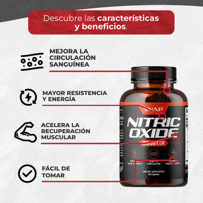OXIDO NITRICO para Energía, Potencia y Rendimiento