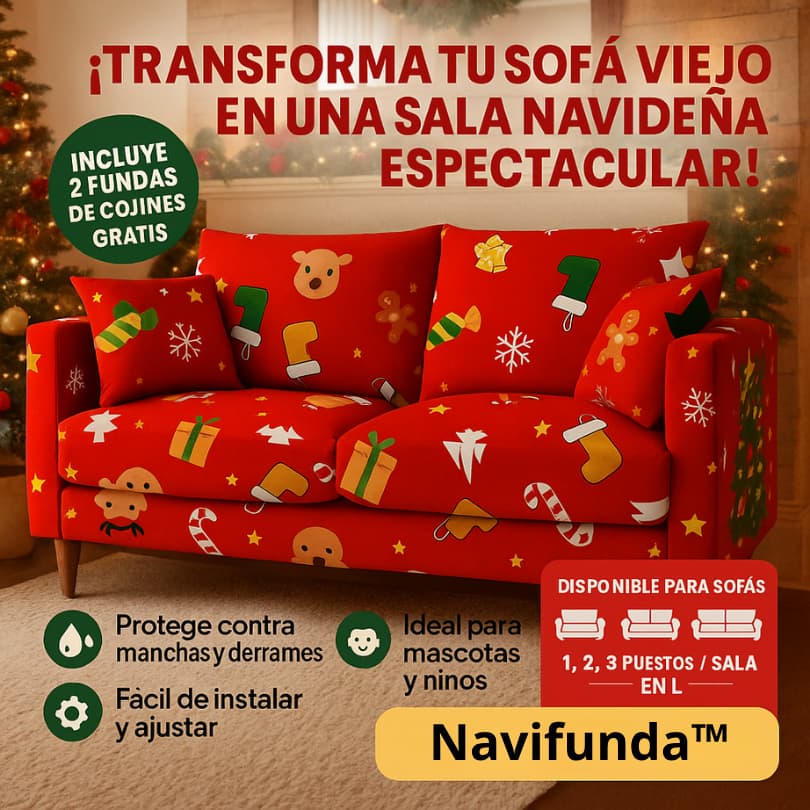 🎄FUNDA NAVIDEÑA PREMIUN
