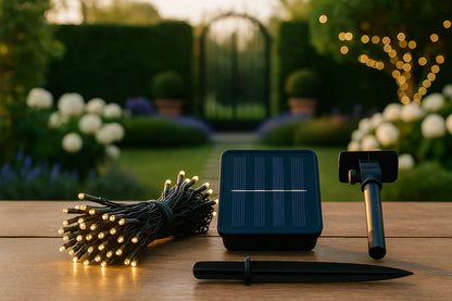 SmartLight® - Luces Navideñas Con Panel Solar