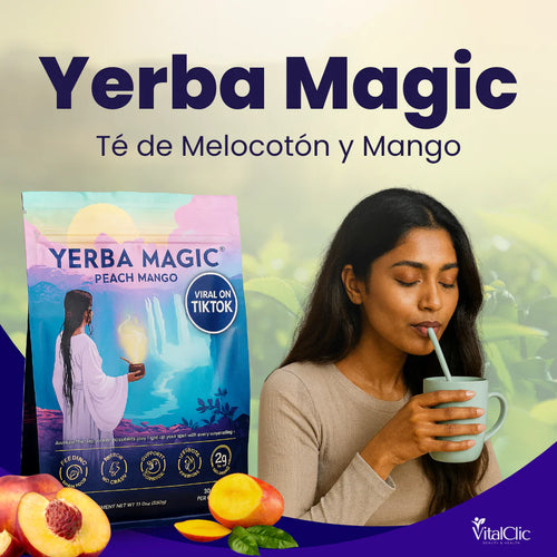 Yerba Magic - Té de Melocotón y Mango - 😍ENERGIA, VITALIDAD Y SILUETA PERFECTA