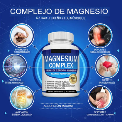 Magnesio Complex™ – 8 en 1 para tu salud y energía diaria. - primebox