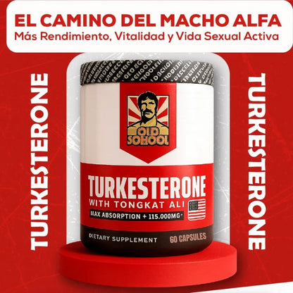 Turkesterone Max Power || Tu fuente natural de potencia masculina.