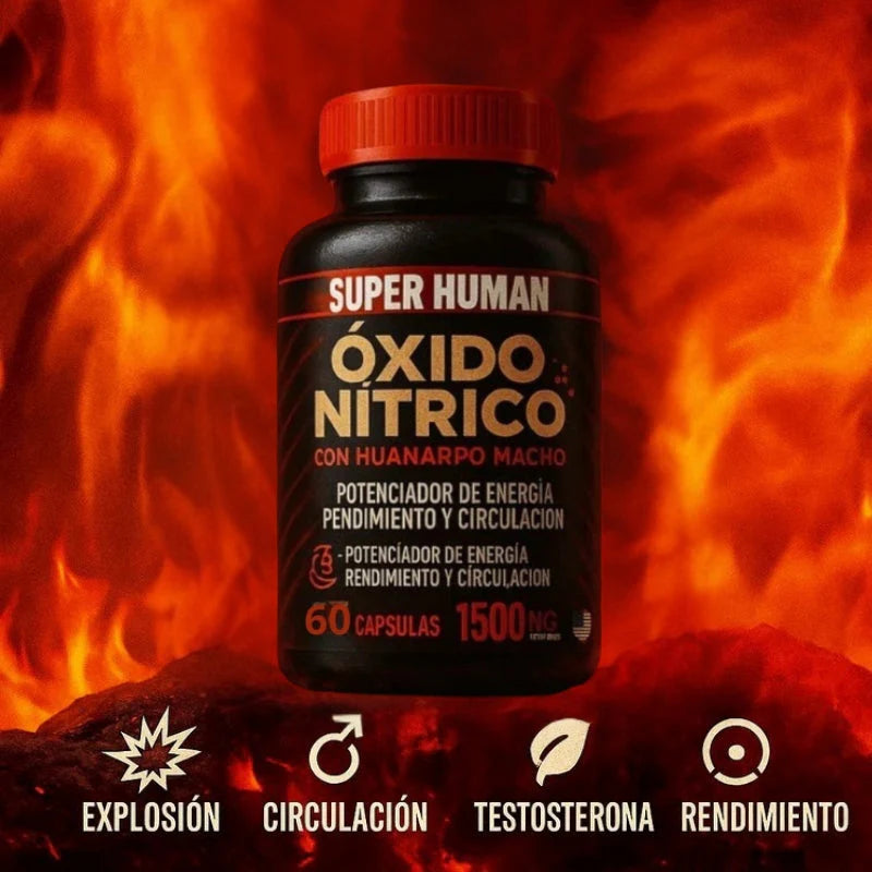 OXIDO NITRICO para Energía, Potencia y Rendimiento