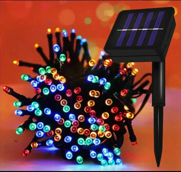 SmartLight® - Luces Navideñas Con Panel Solar