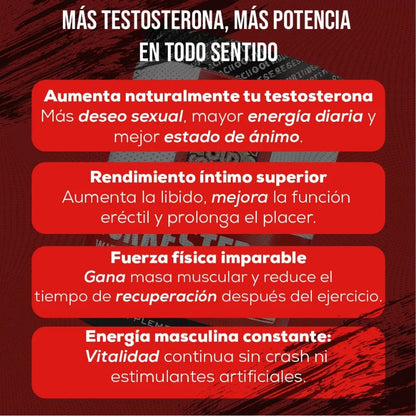 Turkesterone Max Power || Tu fuente natural de potencia masculina.