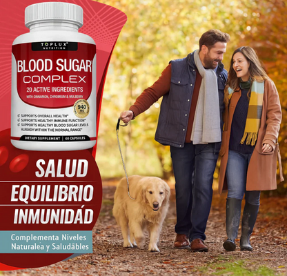 Blood Sugar – regula tus niveles de azúcar y mejora tu energía - OFERTA 2X1