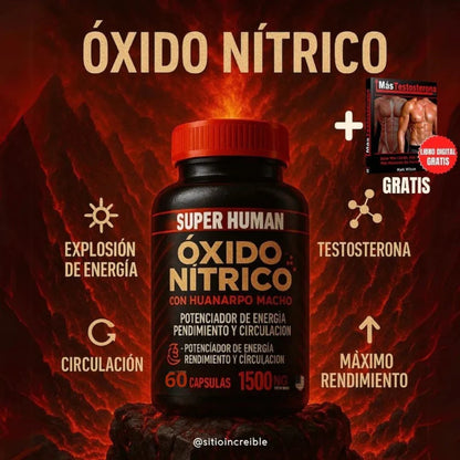 OXIDO NITRICO para Energía, Potencia y Rendimiento